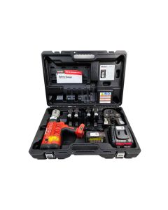 Ridgid RP 340 Press Toll Kit with 5 Jaws Battery Case Charger RP340