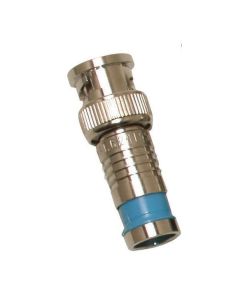 Eclipse Compression Bnc Connector Rg6q 100 Pack 705-007-BU