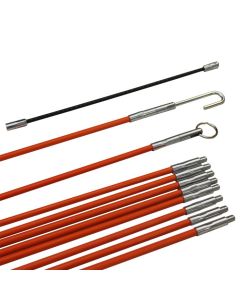 Eclipse Tools Push Pull Rod Set With Accessories In A Clear Tube (10 Sections Per Tube) Proskit DK-2053A